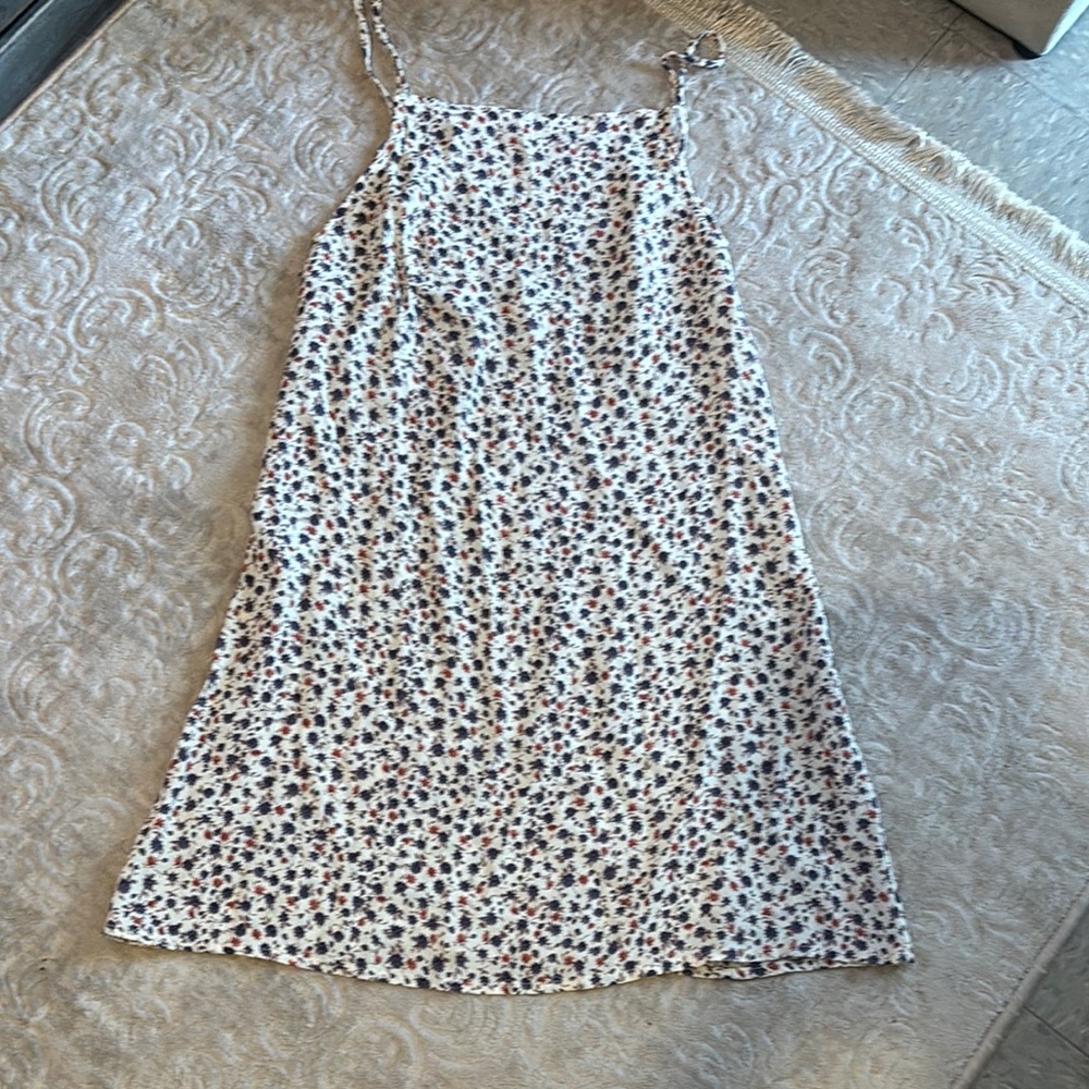 Floral Spaghetti Strap Dress